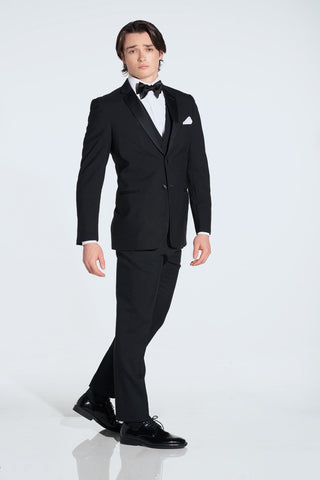 Illusion Black Tuxedo Rental